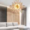 Loft Industry Modern - Crystall Sun Chandelier